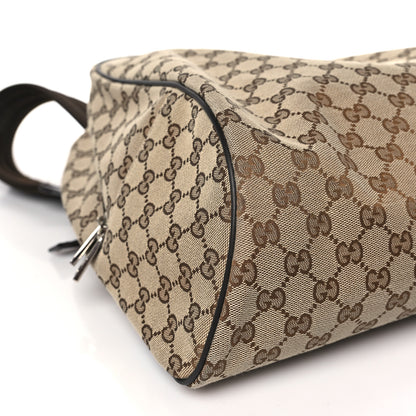 Gucci Monogram Travel Backpack Dark Brown 8 of 10