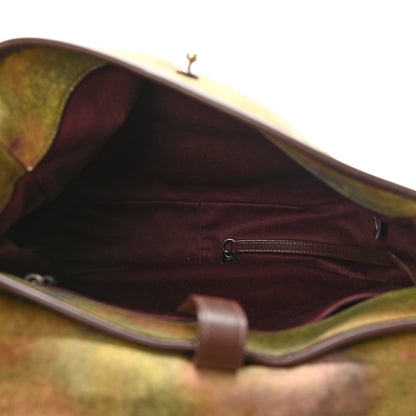 Chanel Washed Toile Graffiti On The Pavements Messenger Khaki Multicolor 4 of 12