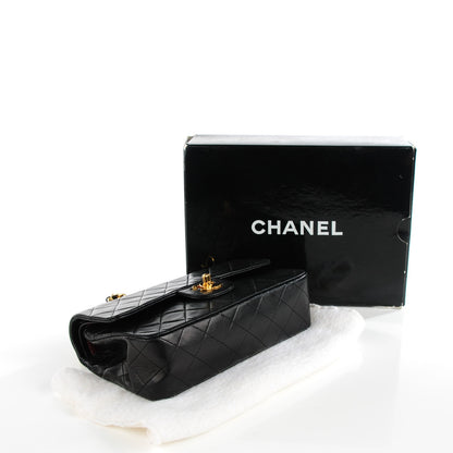 Chanel Lambskin Quilted Small Double Flap Black 4 of 9