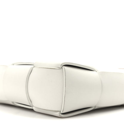 Bottega Veneta Nappa Intrecciato The Snap Clutch White 9 of 9