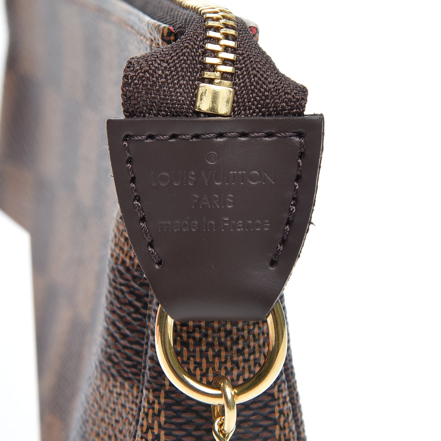 Louis Vuitton Damier Ebene Mini Pochette Accessories 5 of 7