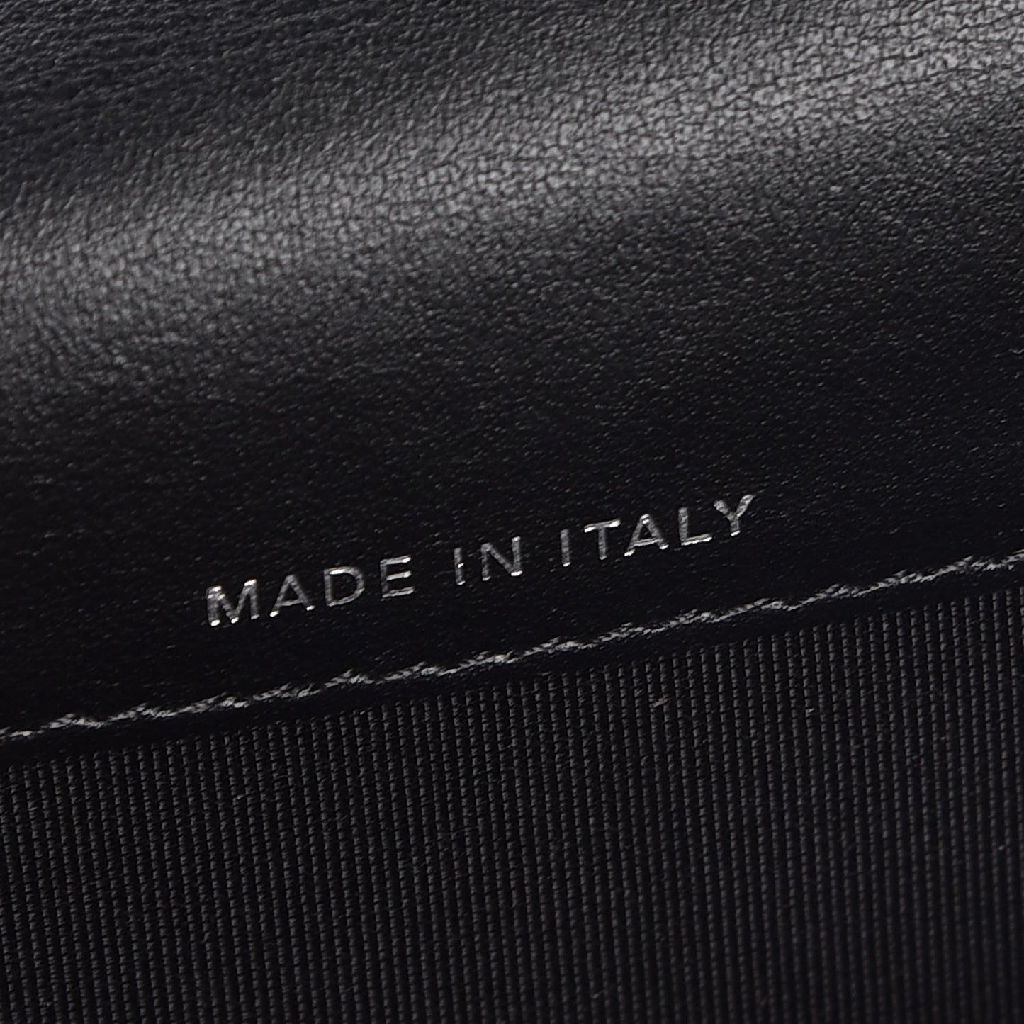 Aged Calfskin Quilted Reissue Flap Card Holder So Black