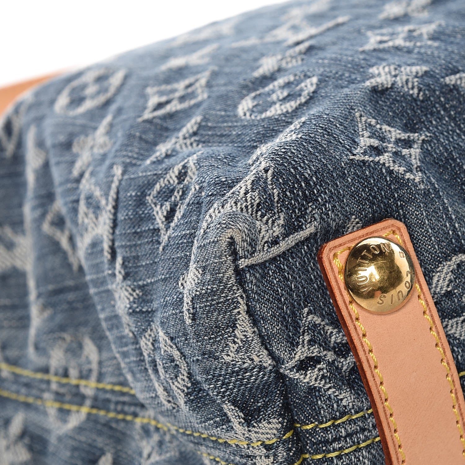 Louis Vuitton Monogram Denim Baggy PM Blue 12 of 12