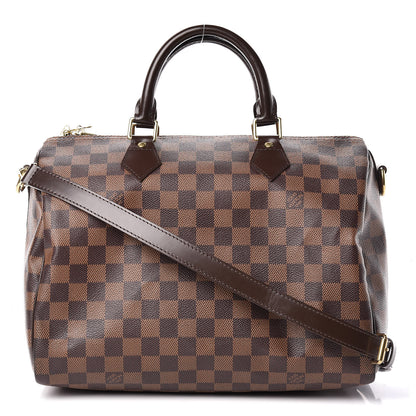 Louis Vuitton Damier Ebene Speedy Bandouliere 30 1 of 13