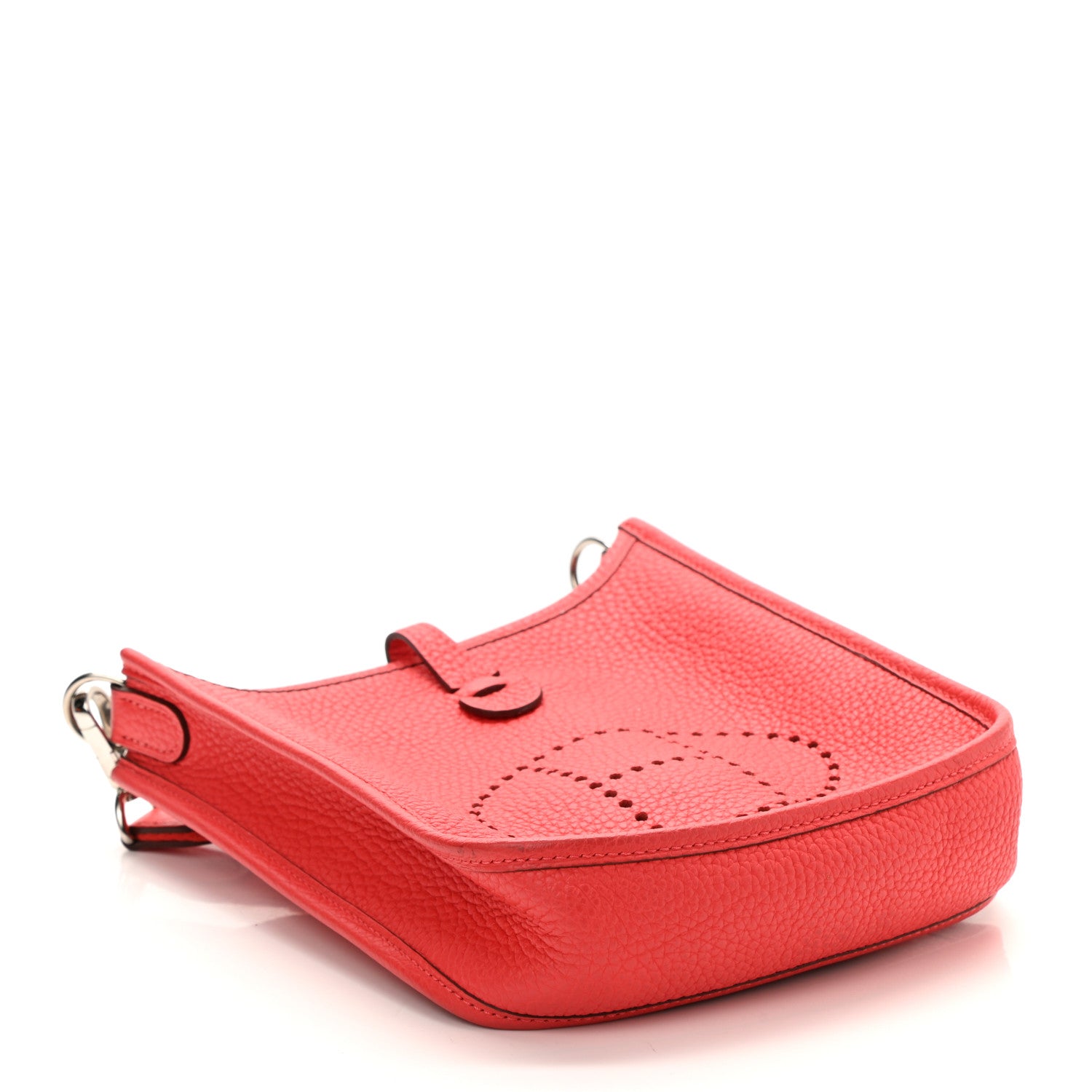 Hermes Taurillon Clemence Evelyne TPM Rouge Pivoine 4 of 12
