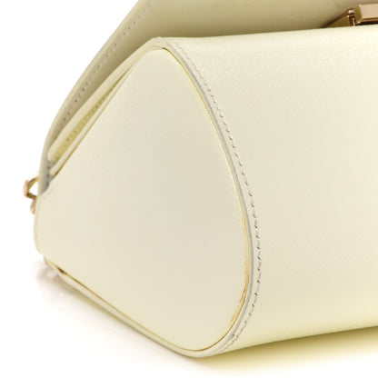 Givenchy Patent Calfskin Mini Pandora Box Chain Crossbody Bag White 10 of 13