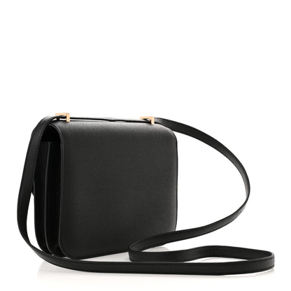 Hermes Epsom Constance 18 Black 4 of 12