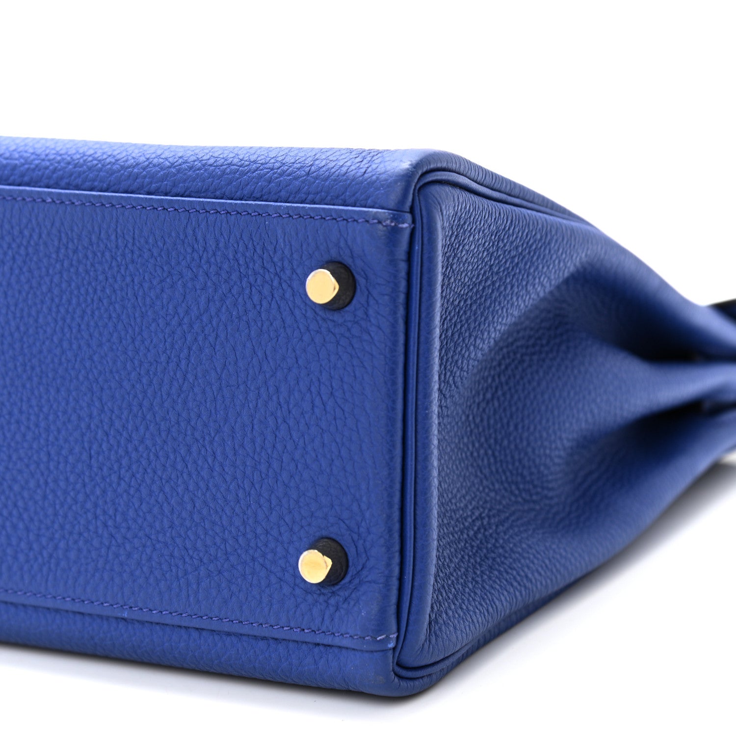 Hermes Togo Kelly Retourne 32 Bleu Electrique 10 of 11