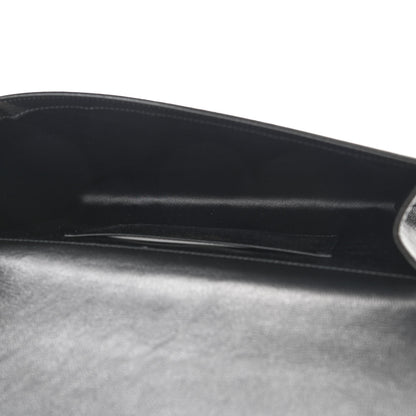 Saint Laurent Calfskin Monogram Large Belle De Jour Clutch Black 6 of 7