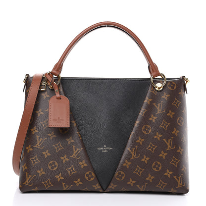 Louis Vuitton Monogram V Tote MM Black 1 of 9