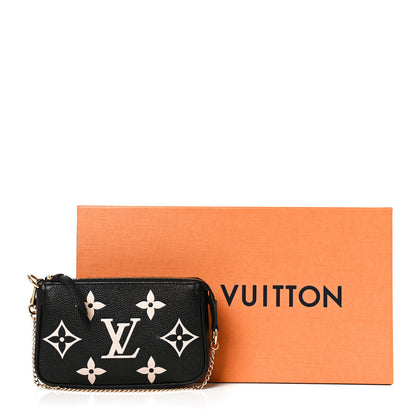 Louis Vuitton Empreinte Monogram Giant Mini Pochette Accessories Black 9 of 9