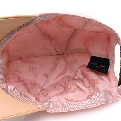 Louis Vuitton Polyester Silk Monogram LV Get Ready Cap L Pink 6 of 7