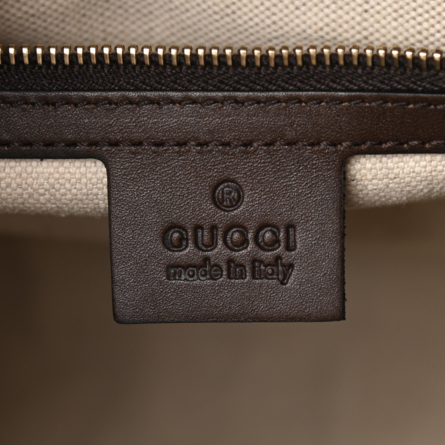 Gucci Monogram Vintage Web Medium Boston Dark Brown 6 of 10