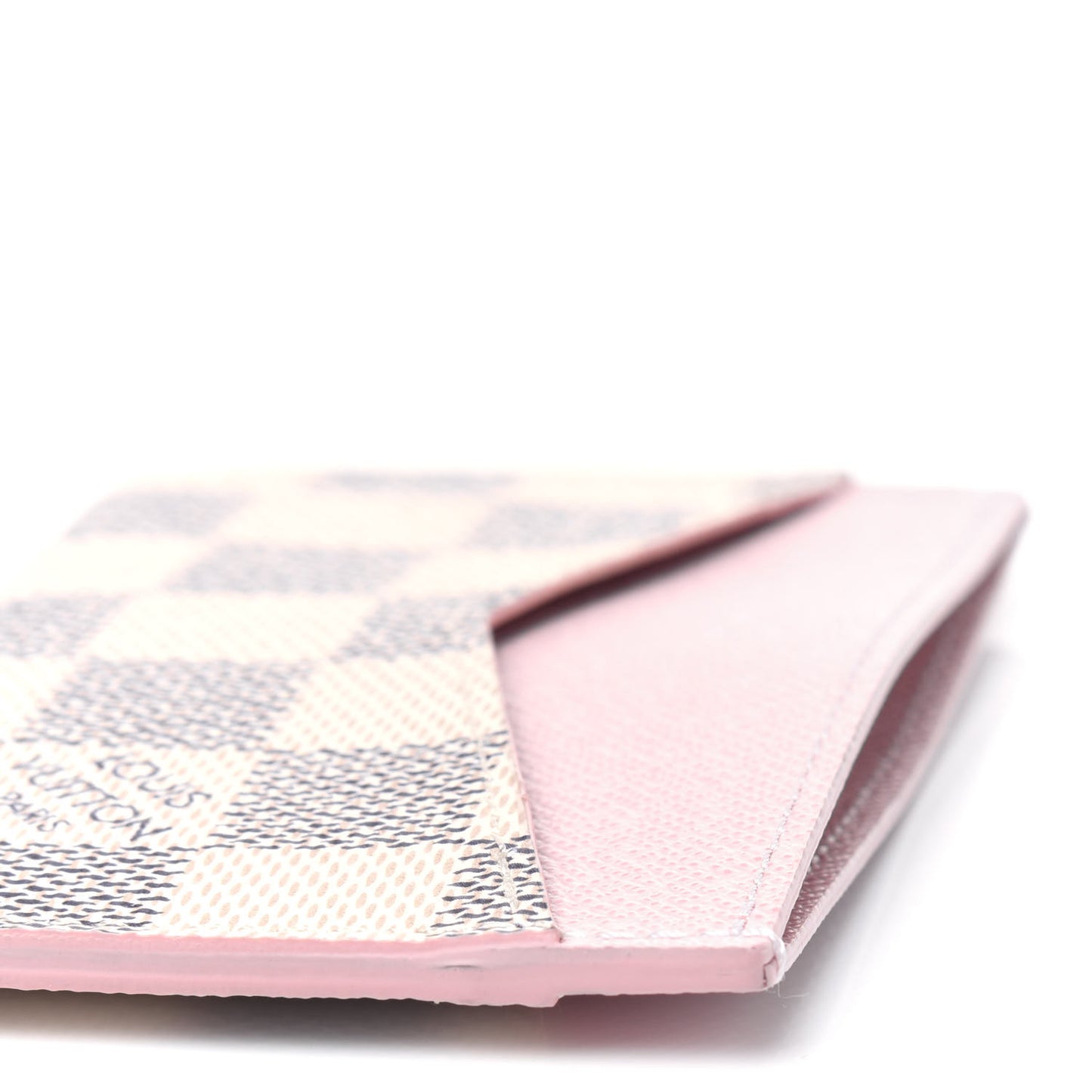 Damier Azur Daily Card Holder Rose Ballerine