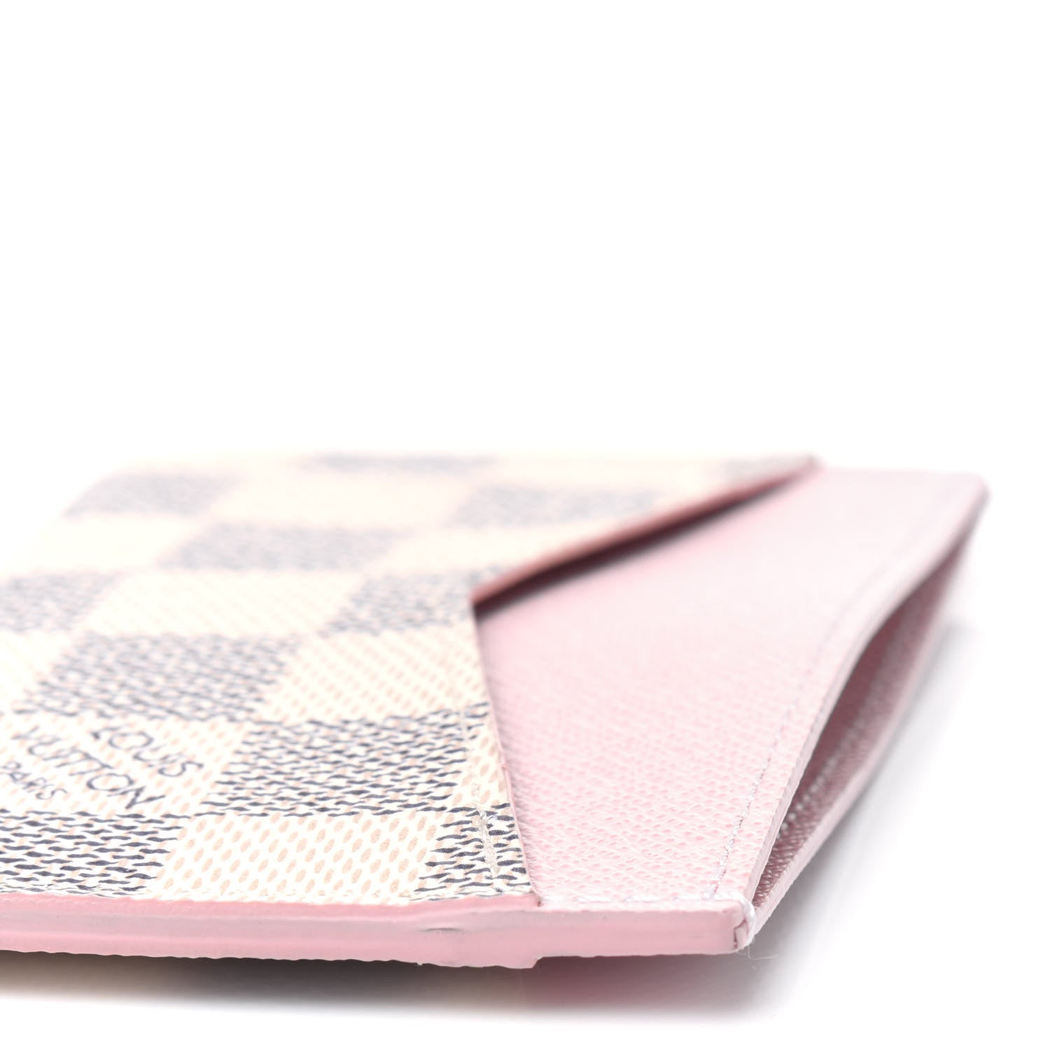 Louis Vuitton Damier Azur Daily Card Holder Rose Ballerine 4 of 4