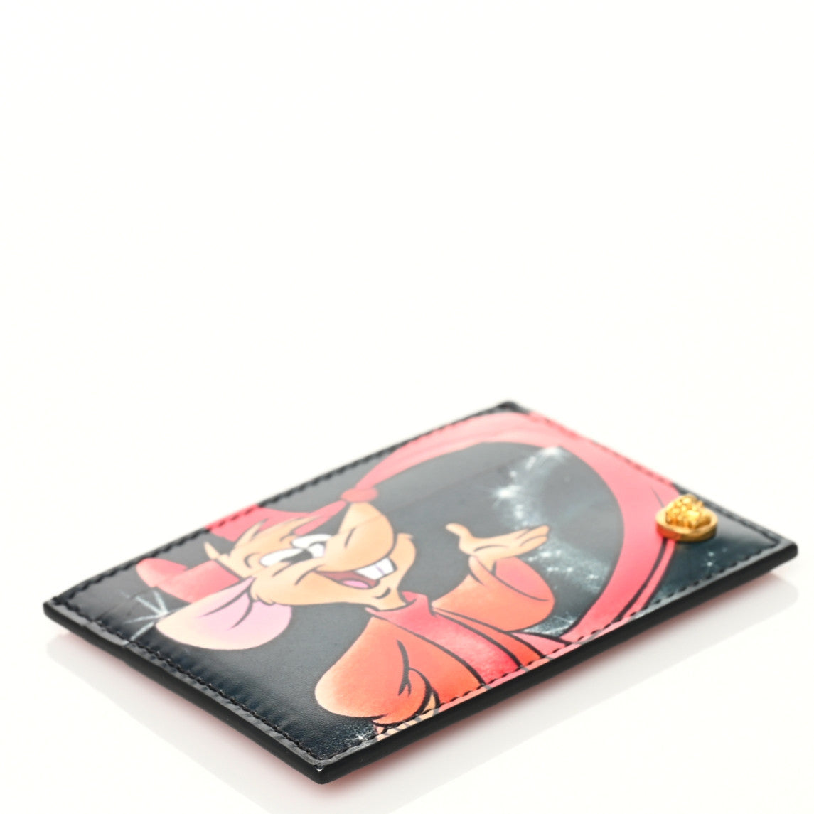 Versace X DISNEY Nappa Cinderella Print Card Holder Red Multicolor 4 of 7