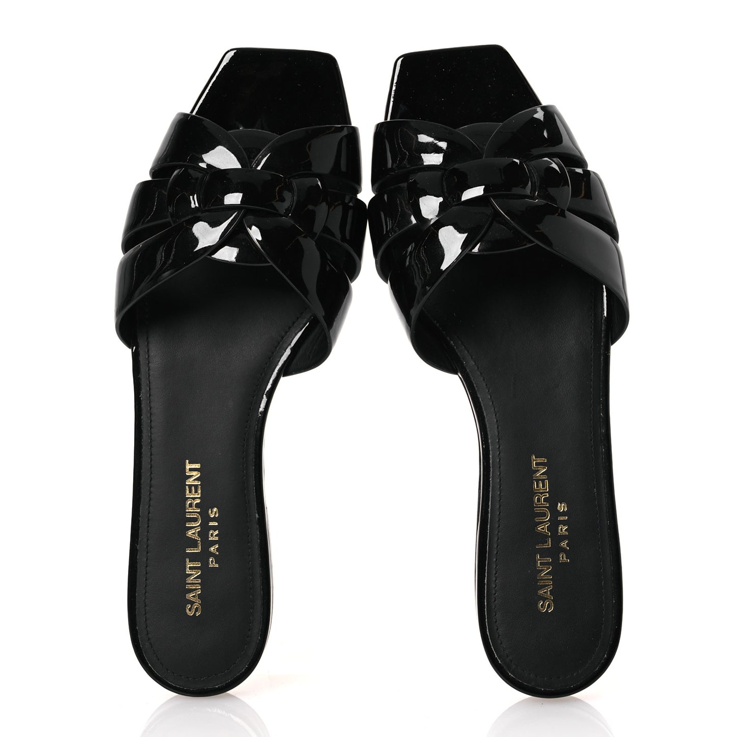 Vitello Vernice Nu Pied 05 Sandal 36 Black