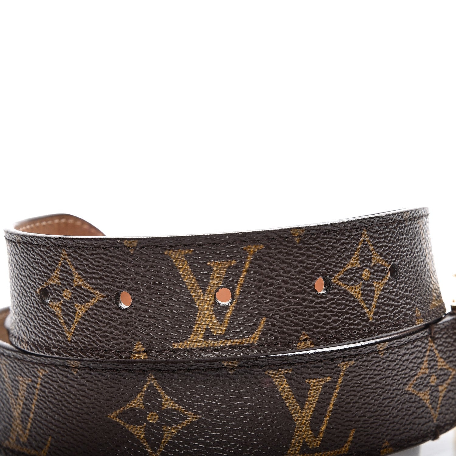 Louis Vuitton Monogram LV Frame Belt 90 36 7 of 8