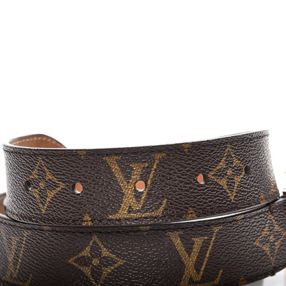 Louis Vuitton Monogram LV Frame Belt 90 36 7 of 8