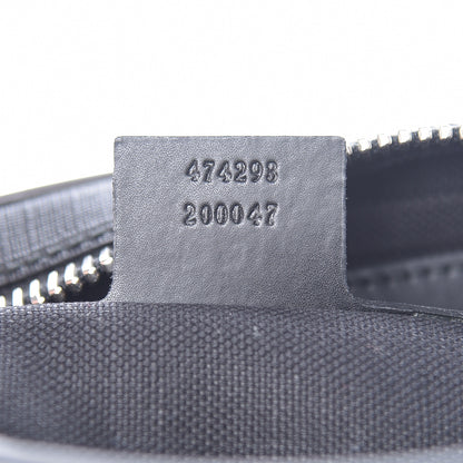 Gucci Soft GG Supreme Monogram Web Belt Bag Black Grey 7 of 11