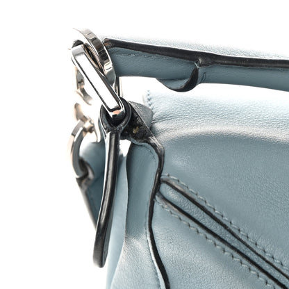 Loewe Calfskin Small Puzzle Bag Stone Blue 14 of 17