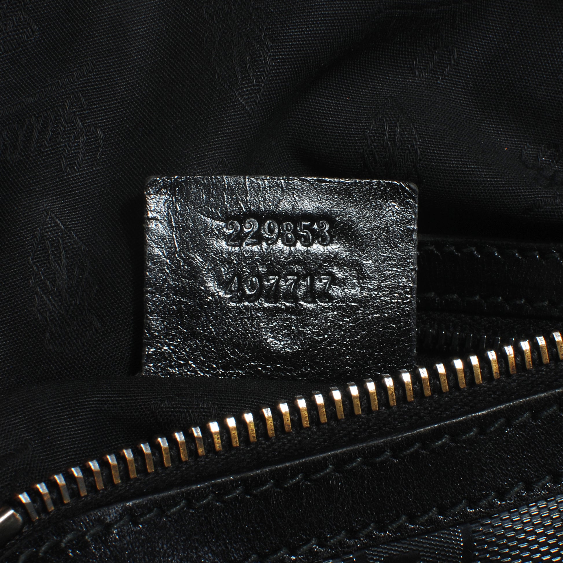 Gucci Imprime Monogram Medium Joy Stud Boston Black 8 of 9