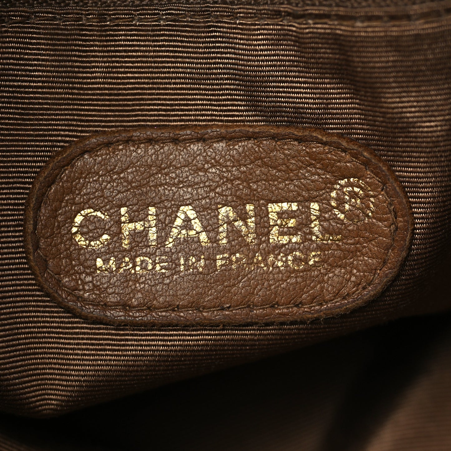 Suede CC Shoulder Bag Brown
