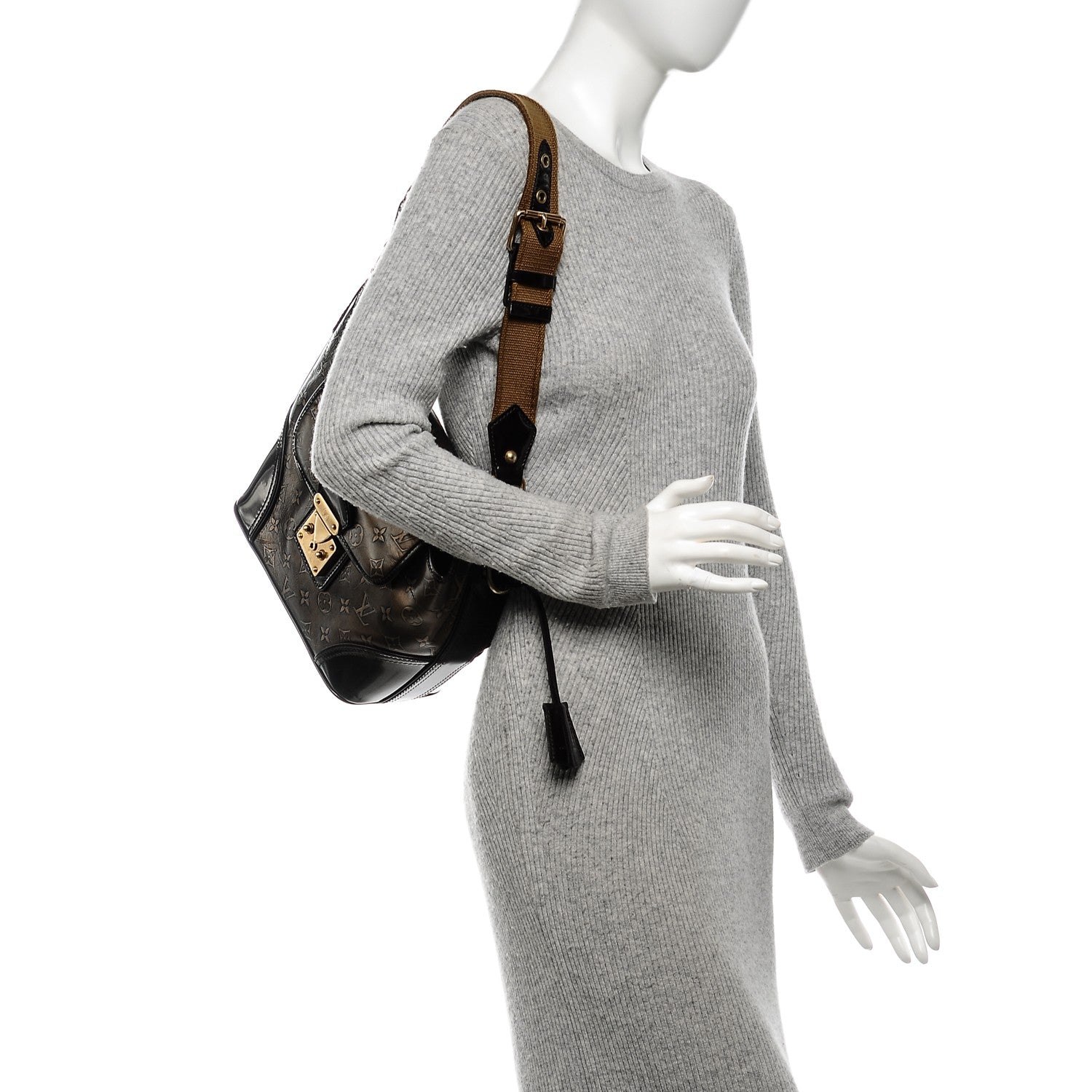 Louis Vuitton Monogram Embossed Sergent PM Bronze 2 of 7