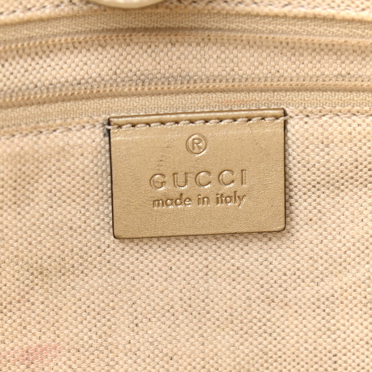 Gucci Monogram Medium Sukey Tote Champagne 5 of 22