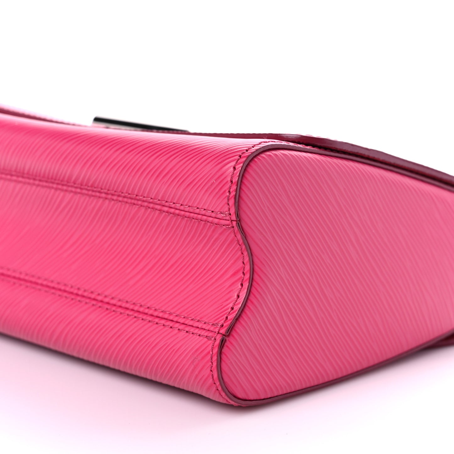 Epi Twist Shoulder Bag MM Hot Pink