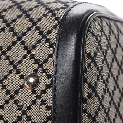 Gucci Diamante Vintage Web Medium Boston Black 15 of 15