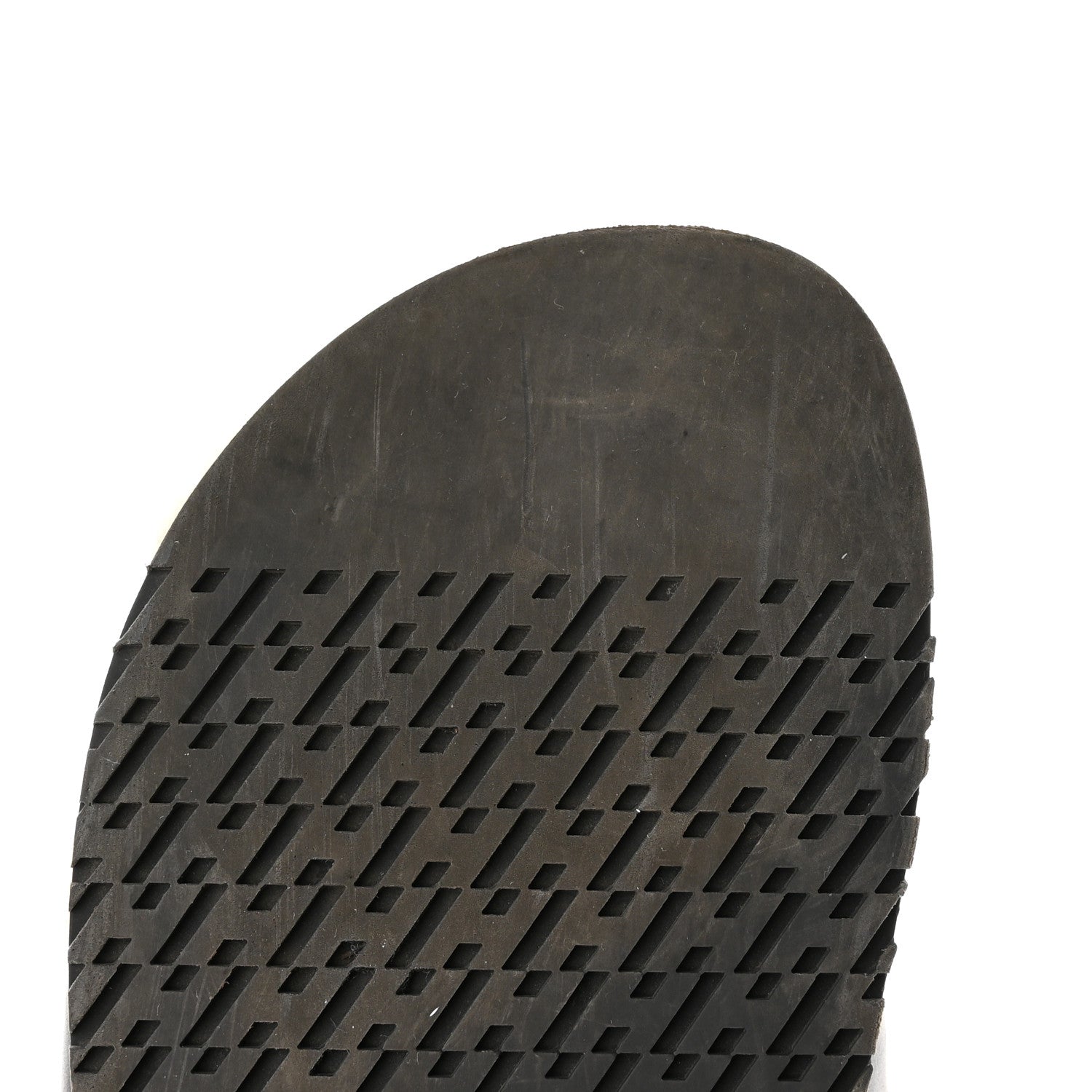 Hermes Calfskin Woolskin Womens Chypre Sandals 40.5 Black Ecru 10 of 14