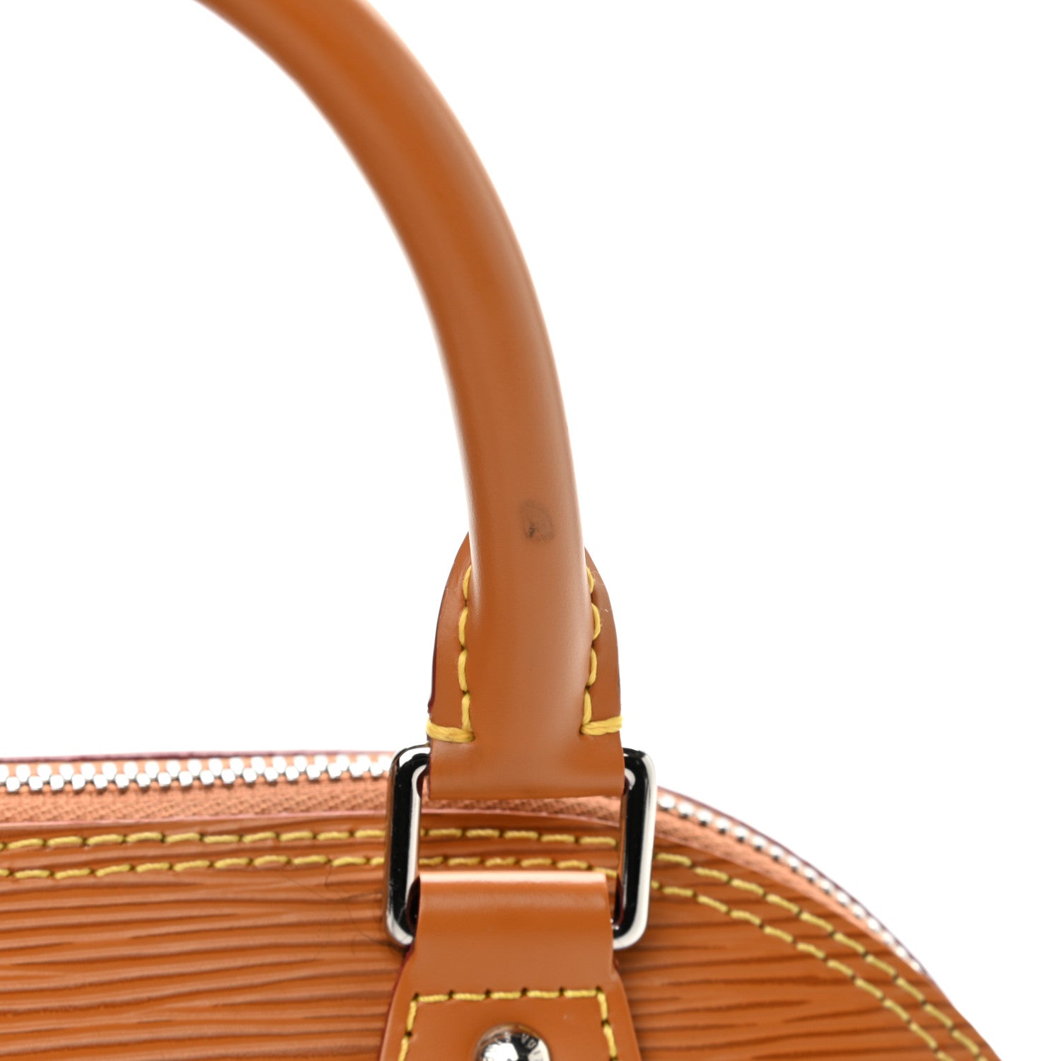 Louis Vuitton Epi Jacquard Alma BB Honey Gold 11 of 11