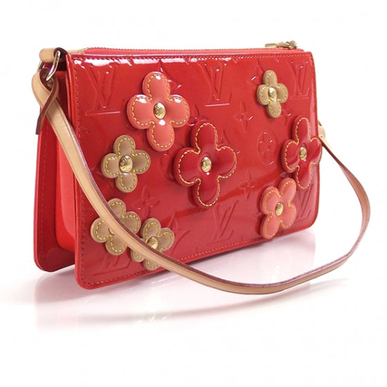 Louis Vuitton Vernis Lexington Fleurs Red 10210 – FASHIONPHILE