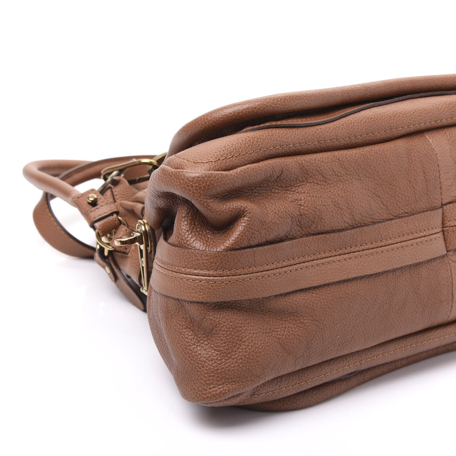 Chloe Calfskin Medium Paraty Speculoos Brown 5 of 9