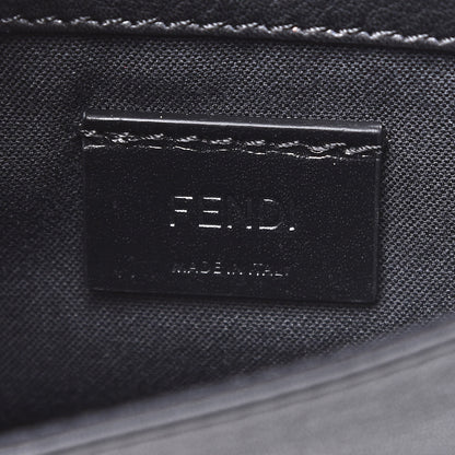 Fendi Vitello Flamingo Tube Wallet on Chain Black 5 of 9
