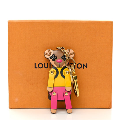 Louis Vuitton Monogram Bear Puppet Bag Charm Key Holder 5 of 5