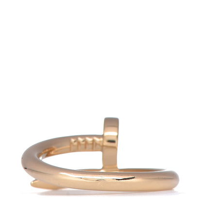 Cartier 18K Yellow Gold Juste Un Clou Ring 53 6.25 3 of 5