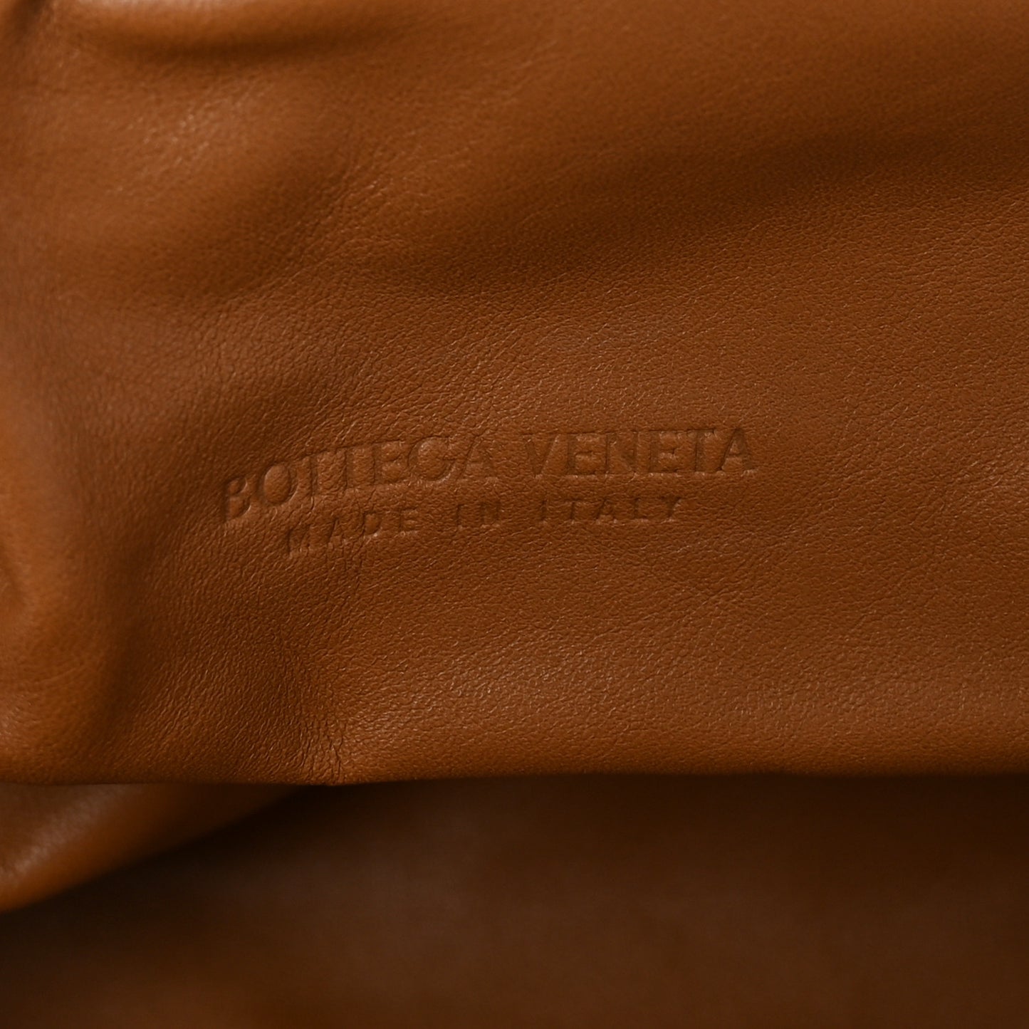 Smooth Butter Calf The Pouch Oversized Clutch Teak