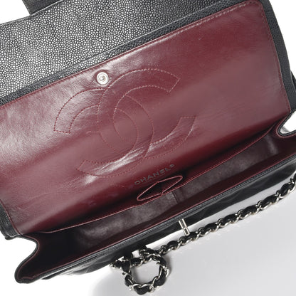 Chanel Caviar Quilted Jumbo Double Flap Black 5 of 11