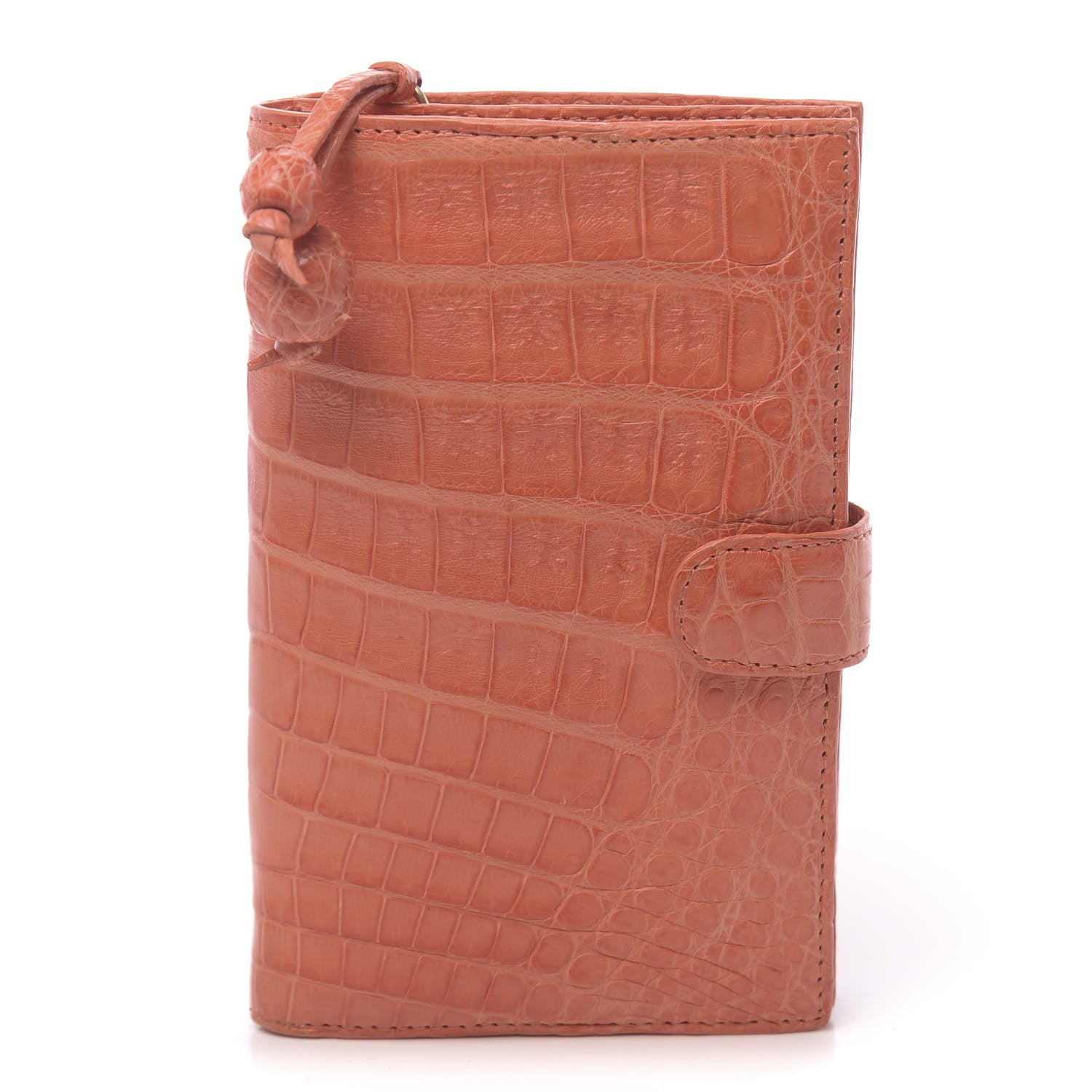 Nancy Gonzalez Crocodile Wallet Orange 1 of 7