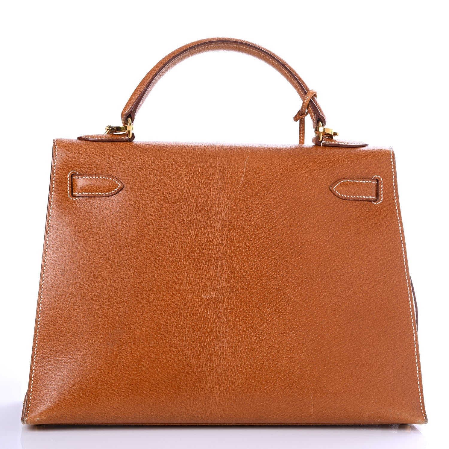 Hermes Peau Porc Sellier Kelly 32 Gold 3 of 47