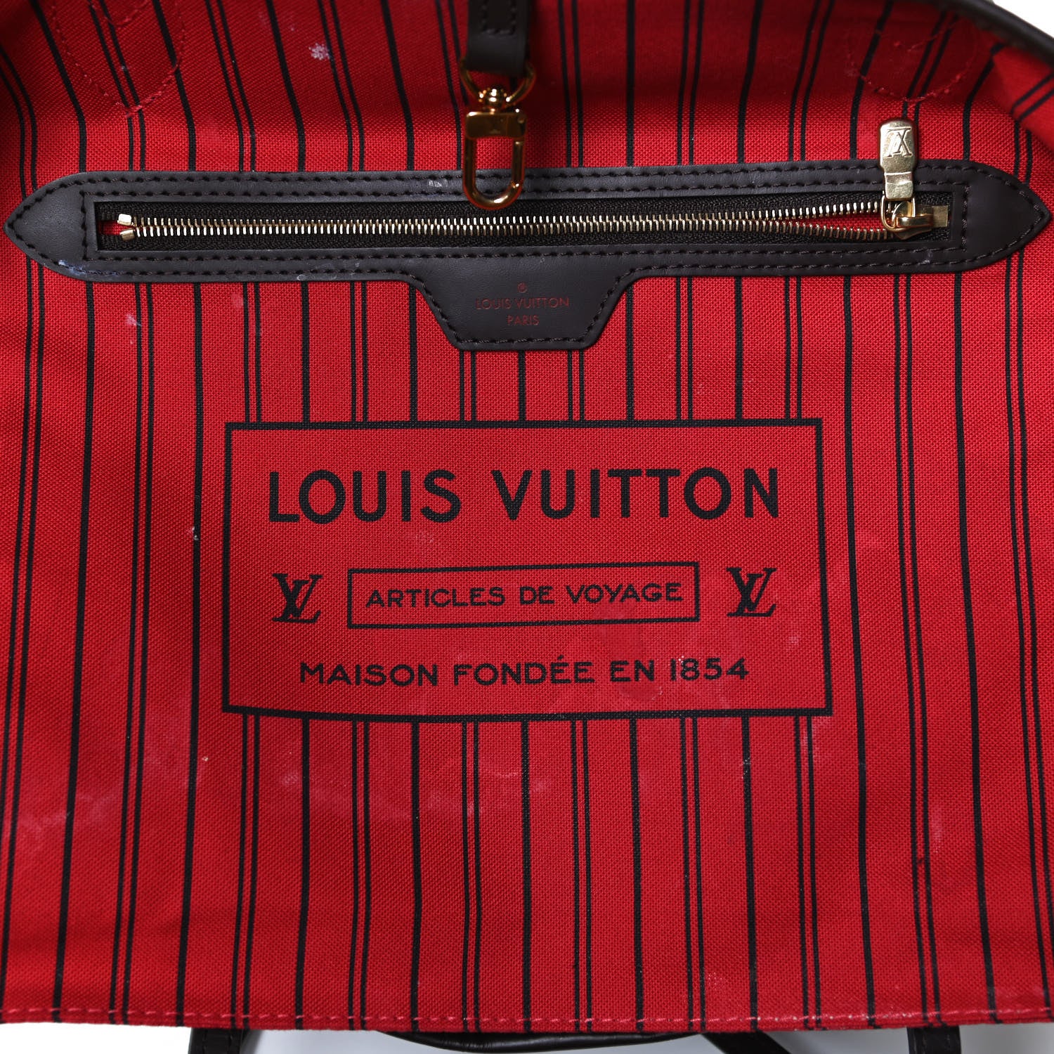 Louis Vuitton Damier Ebene Neo Neverfull MM 6 of 15
