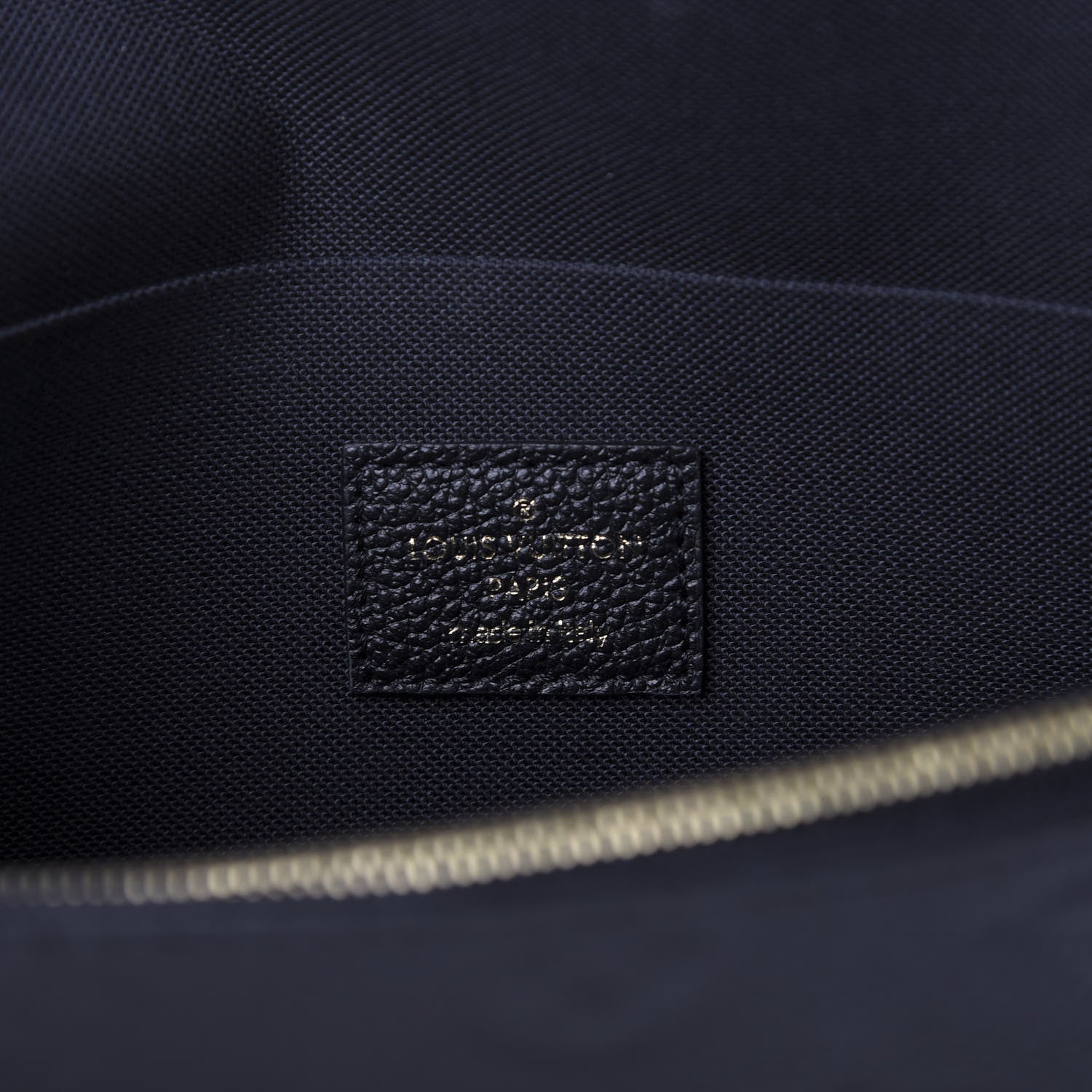 Louis Vuitton Empreinte Pochette Felicie Chain Wallet Black 10 of 11