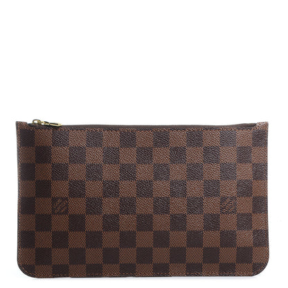 Louis Vuitton Damier Ebene Neverfull MM GM Pochette 1 of 8