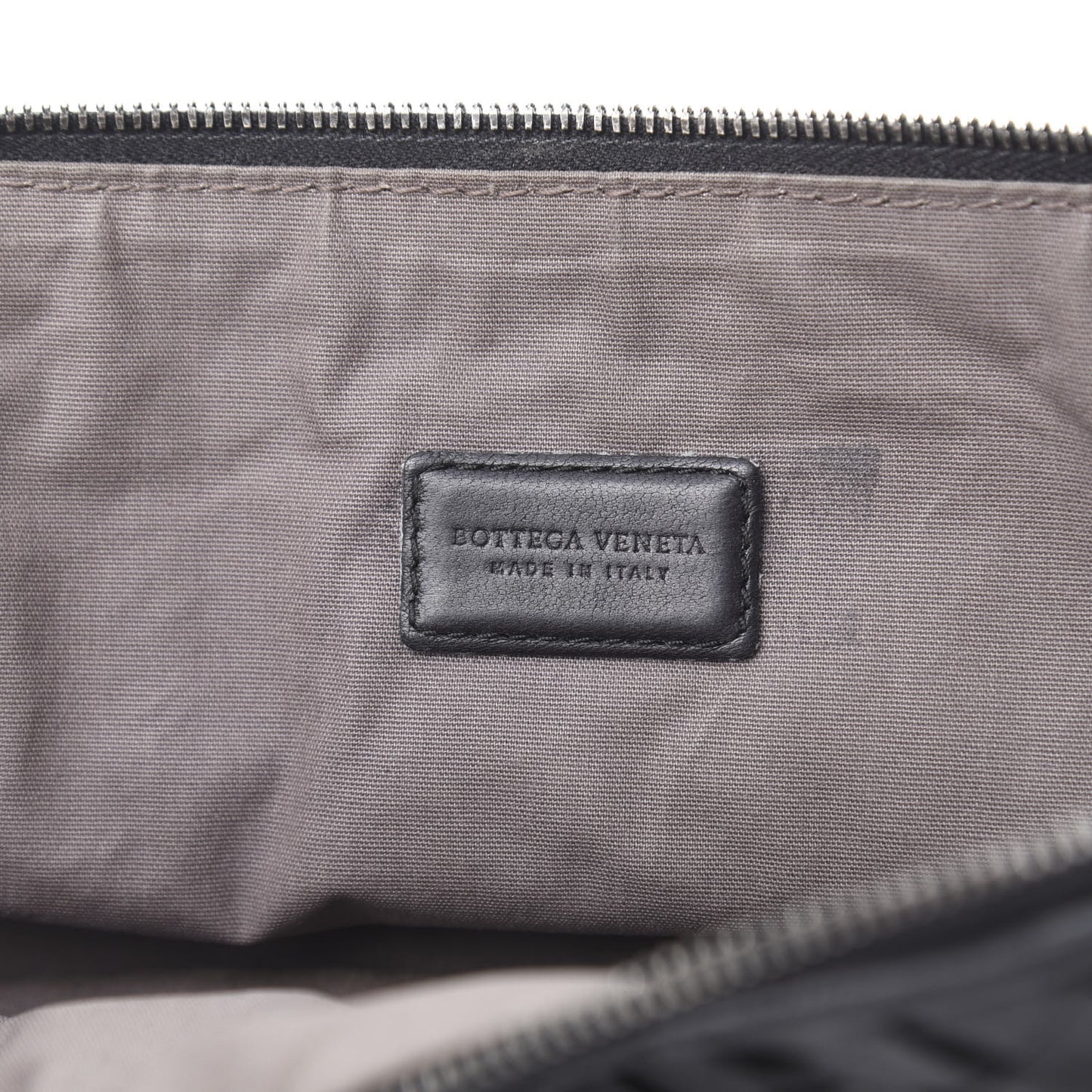 Nappa Intrecciato Cosmetic Case Black