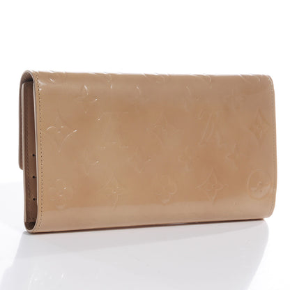 Louis Vuitton Vernis Porte Tresor International Wallet Beige 3 of 8