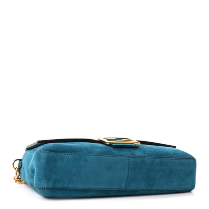Fendi Chamois Large Baguette Ottanio 4 of 10