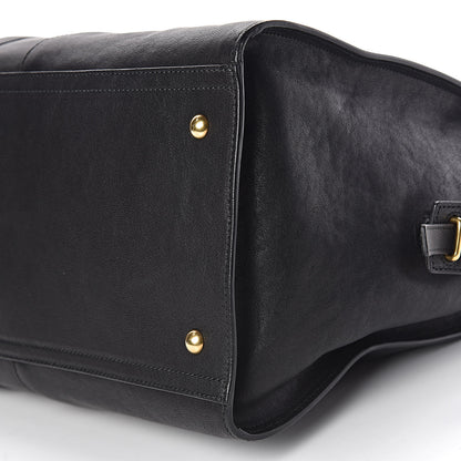 Saint Laurent Sheepskin Large Cabas ChYc Black 9 of 10