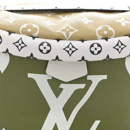 Louis Vuitton Monogram Giant Bumbag Kaki Beige 8 of 11